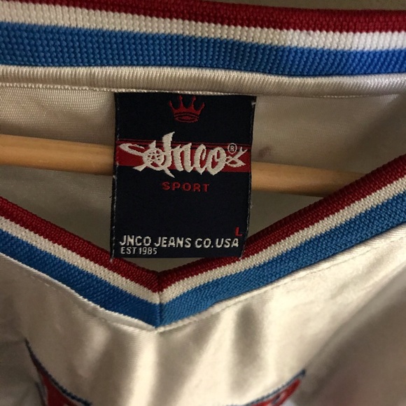 Have 2 jnco Jean jerseys 1. White   1. Blue - Picture 5 of 6